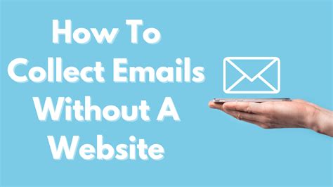 How to Collect Emails Without a Website: Why Not Just Ask the Moon for Help?